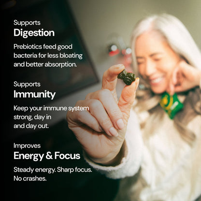 Gruns Adult Super Greens Multivitamin Gummies,